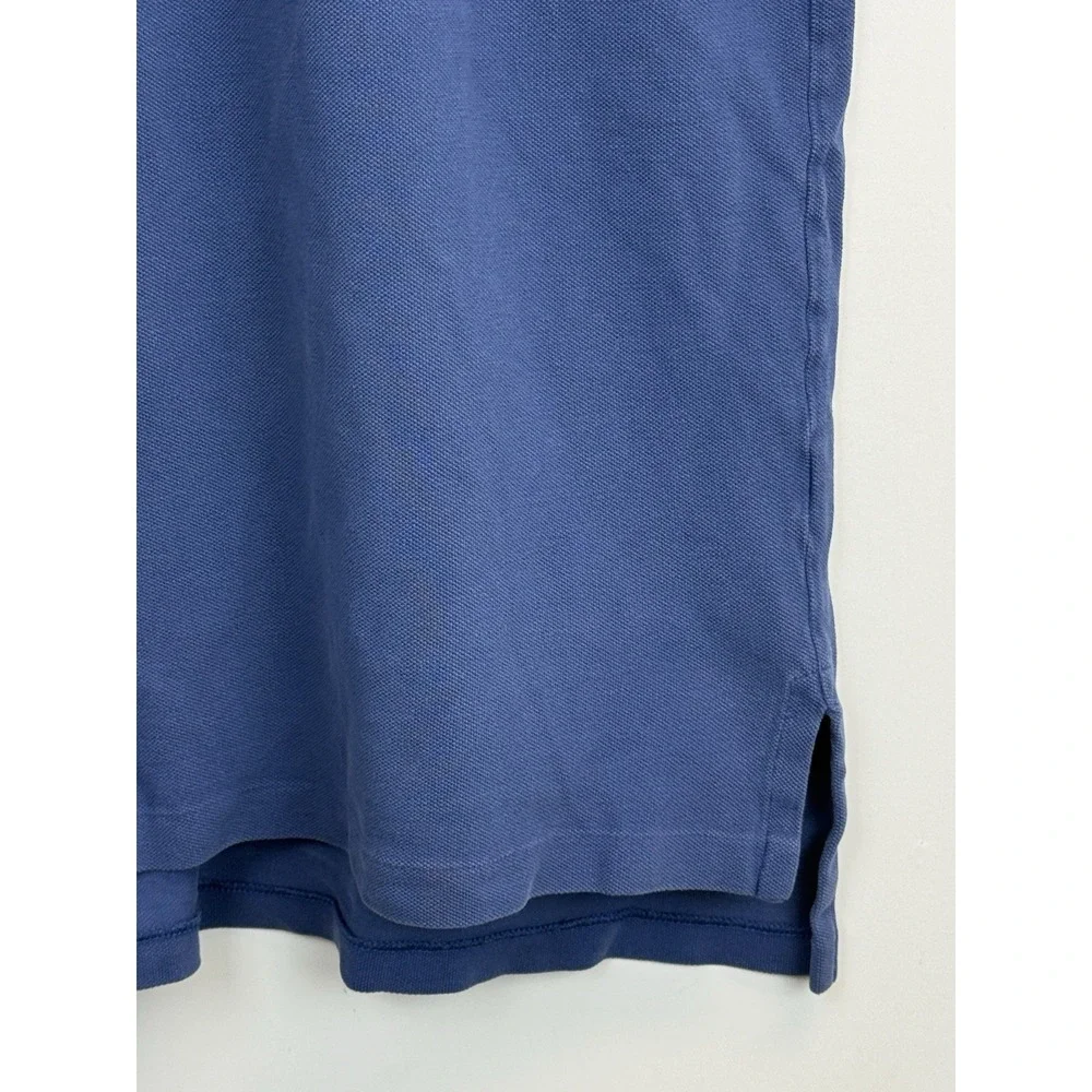 Polo Ralph Lauren Mens Size L Polo Shirt‎ Blue, Orange Pony Logo Classic Fit